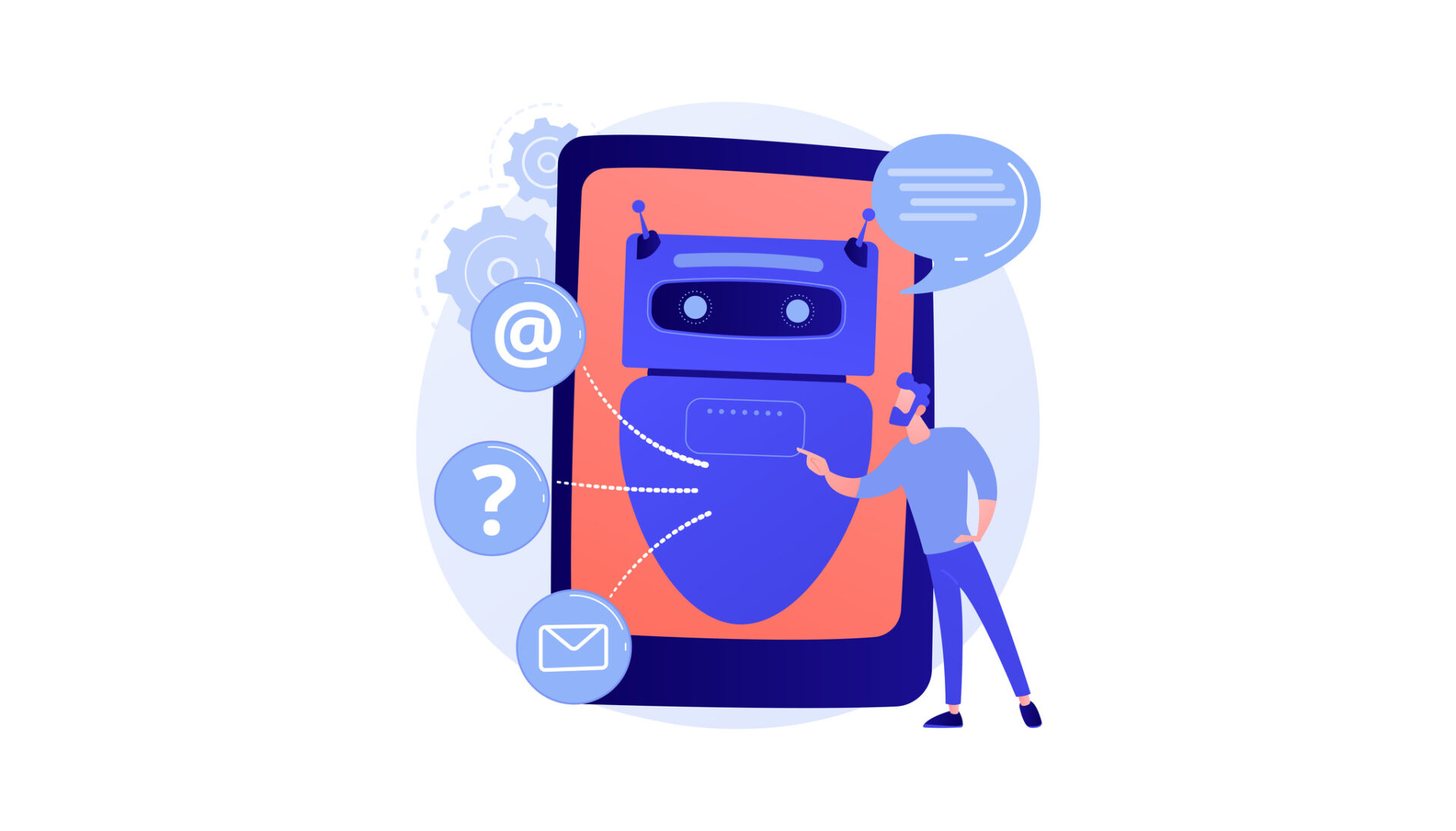 WhatsApp Marketing für Kundenkontakt über soziale Medien.