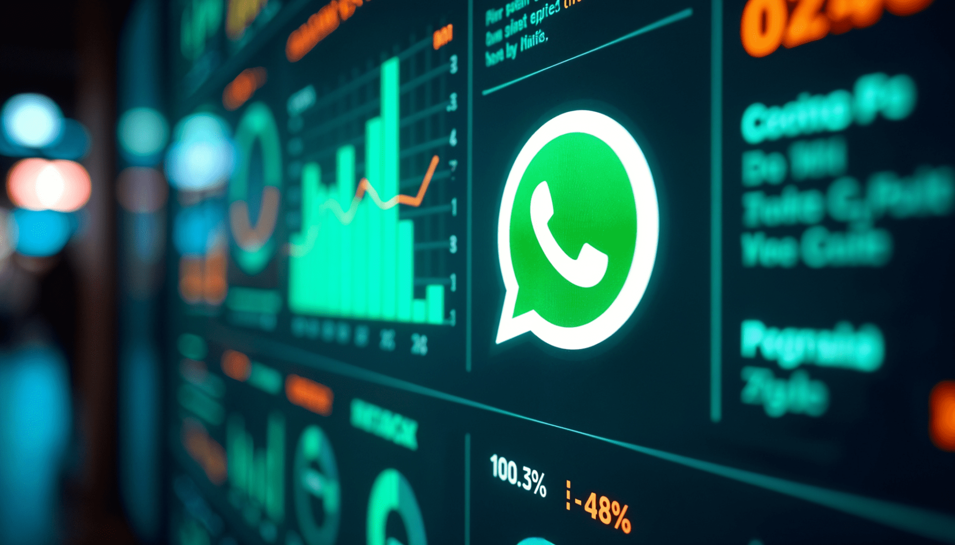 Grafik mit aktuellen Digital Marketing Trends 2025, darunter Künstliche Intelligenz, Personalisierung, Voice Search, Social Commerce und datengetriebenes Marketing